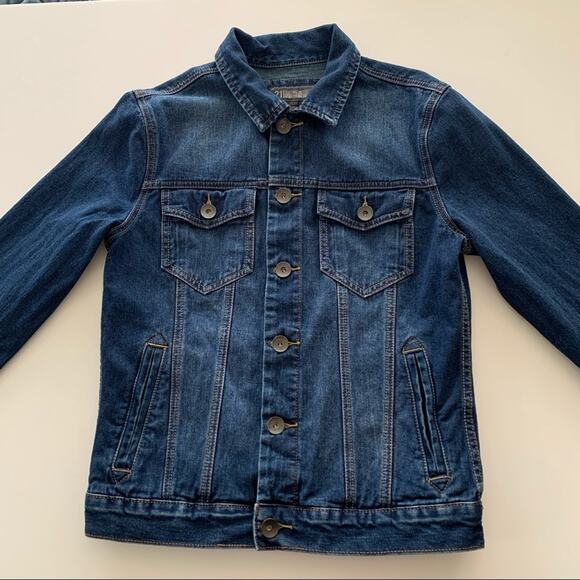 Via Penny Lane Reworked Apparel | Men’s Nirvana Graphic Denim Jacket Small - Picture 3 of 8